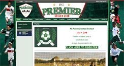 Desktop Screenshot of fcpremiersoccer.com